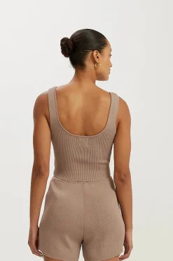 Amelia Rib Contour Tank