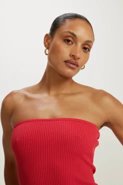 Amelia Rib Tube Top