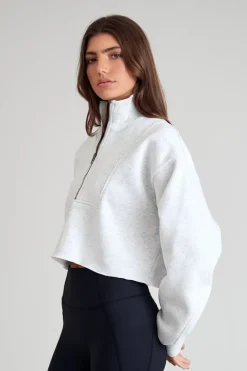 Arlo Crop 1/2 Zip Sweater