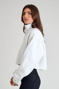 Arlo Crop 1/2 Zip Sweater