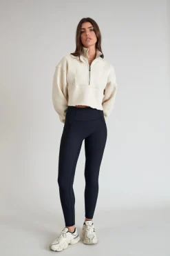 Arlo Crop 1/2 Zip Sweater