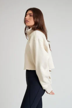 Arlo Crop 1/2 Zip Sweater
