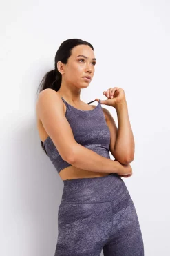 Black Stone Sports Bra
