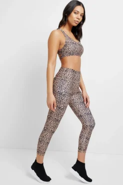 Cheetah Sand Sports Bra
