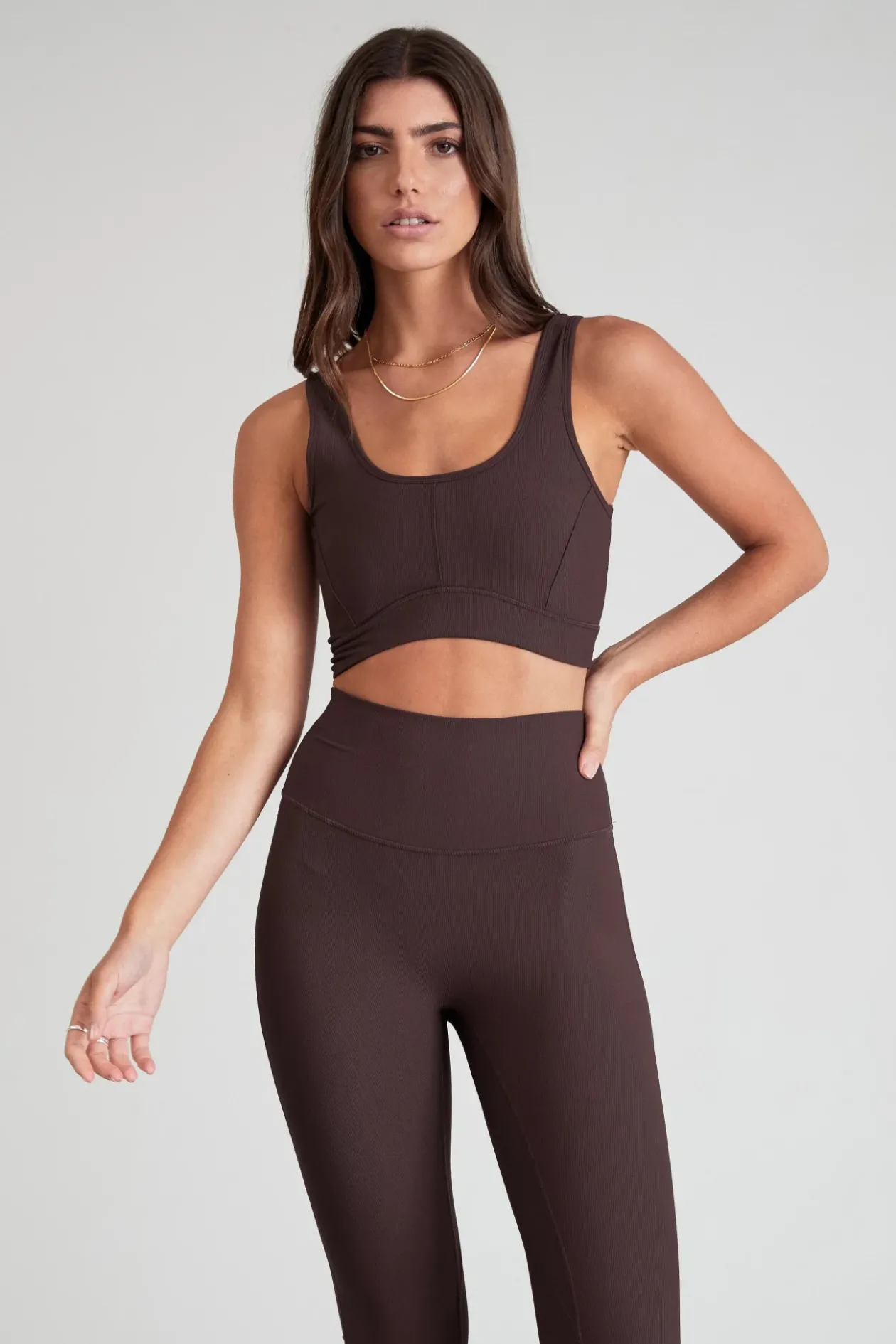 EcoRib Contour Sports Bra