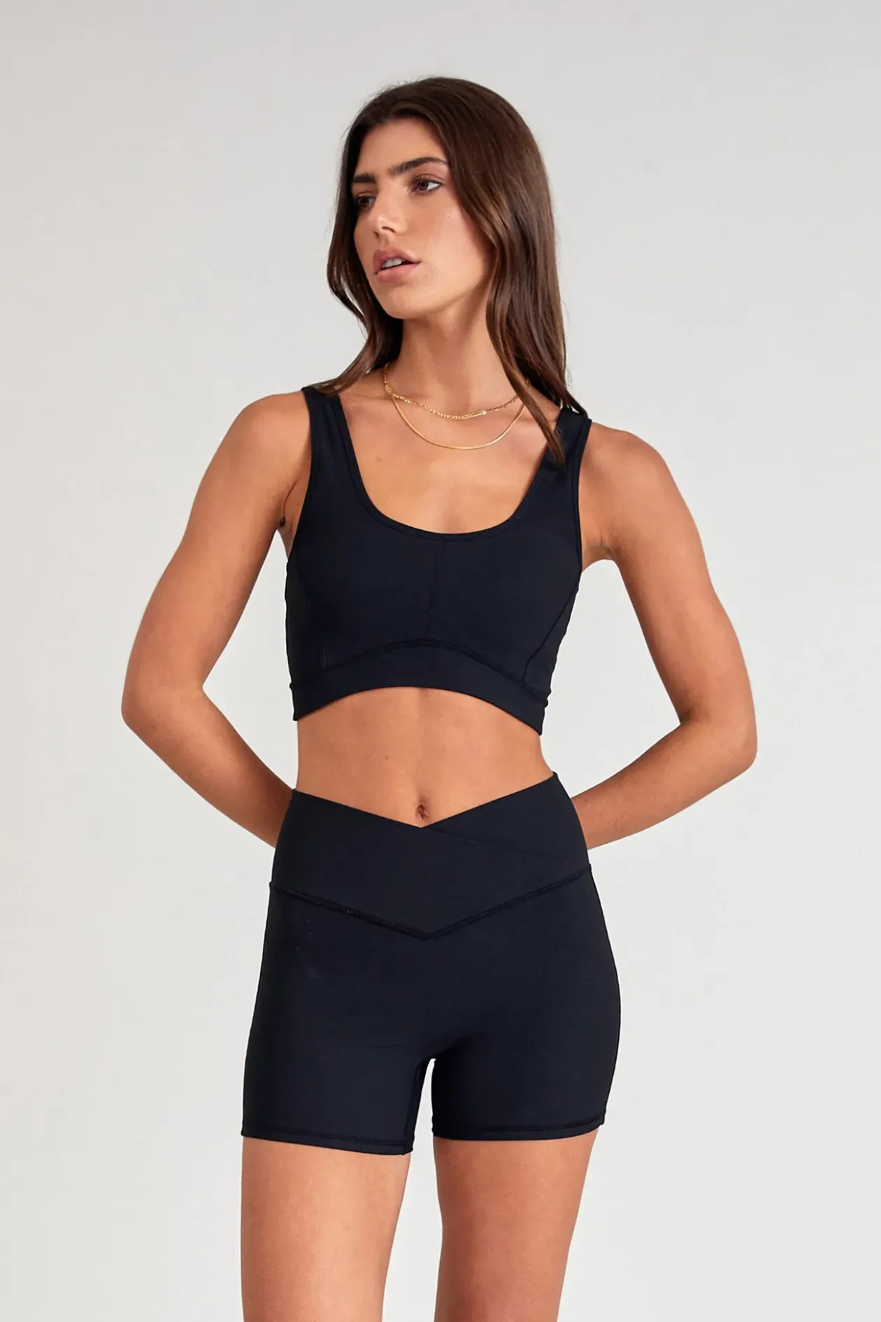 EcoRib Contour Sports Bra