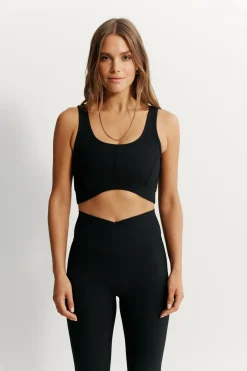 EcoRib Contour Sports Bra