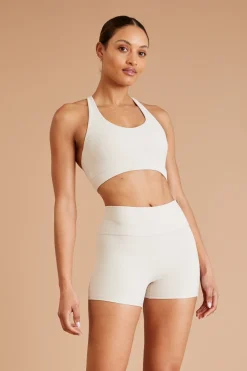 EcoRib Cross Back Sports Bra