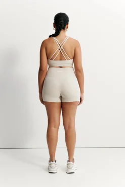 EcoRib Cross Back Sports Bra