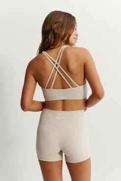 EcoRib Cross Back Sports Bra