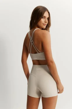 EcoRib Cross Back Sports Bra