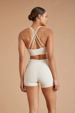 EcoRib Cross Back Sports Bra