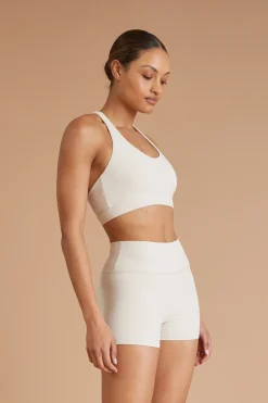 EcoRib Cross Back Sports Bra