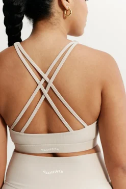 EcoRib Cross Back Sports Bra