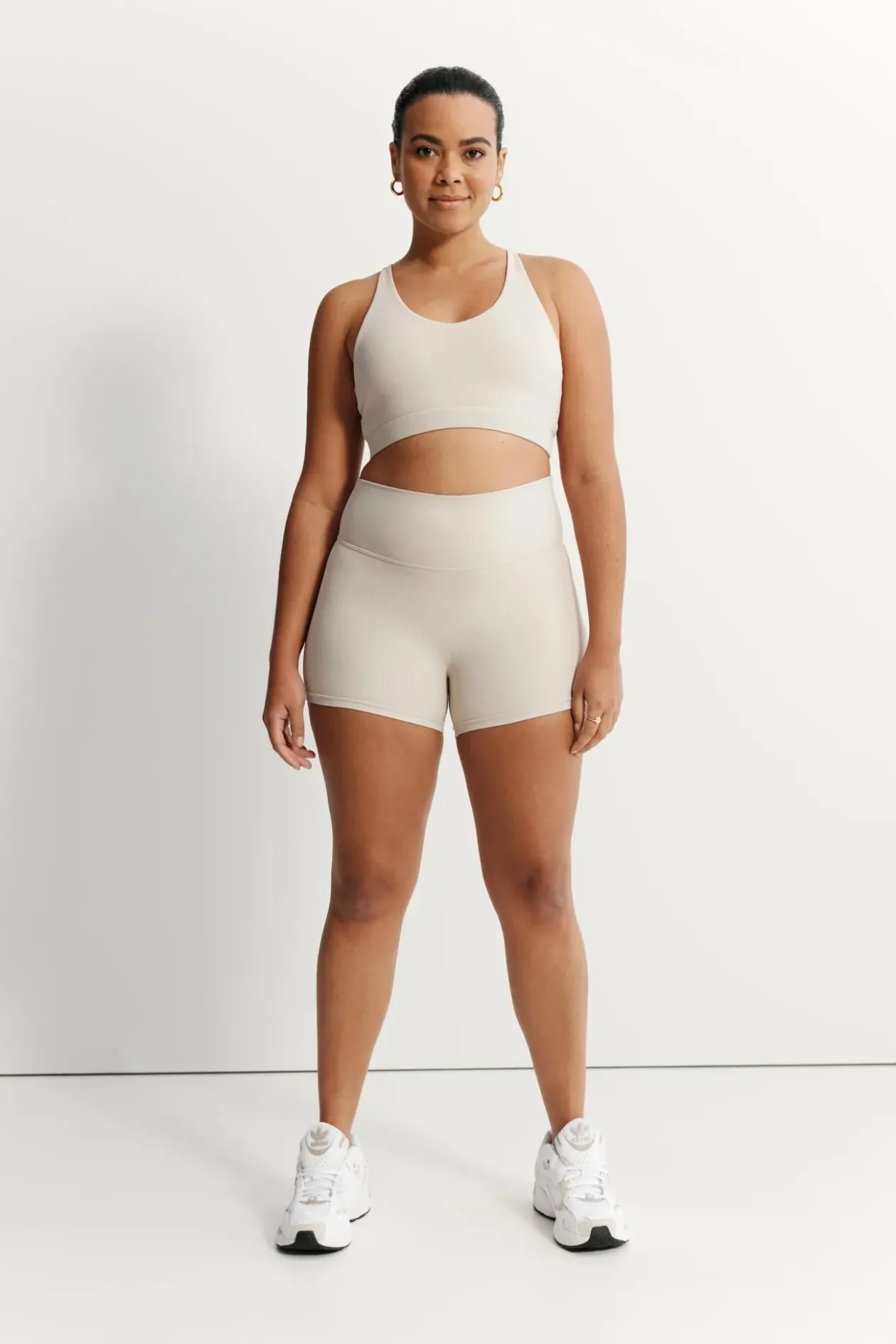 EcoRib Cross Back Sports Bra