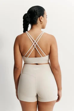 EcoRib Cross Back Sports Bra