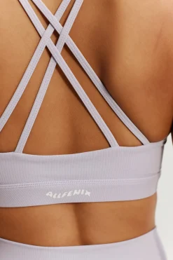 EcoRib Cross Back Sports Bra