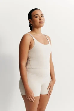 EcoRib Strappy Crop