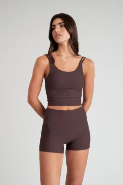 EcoRib Strappy Crop