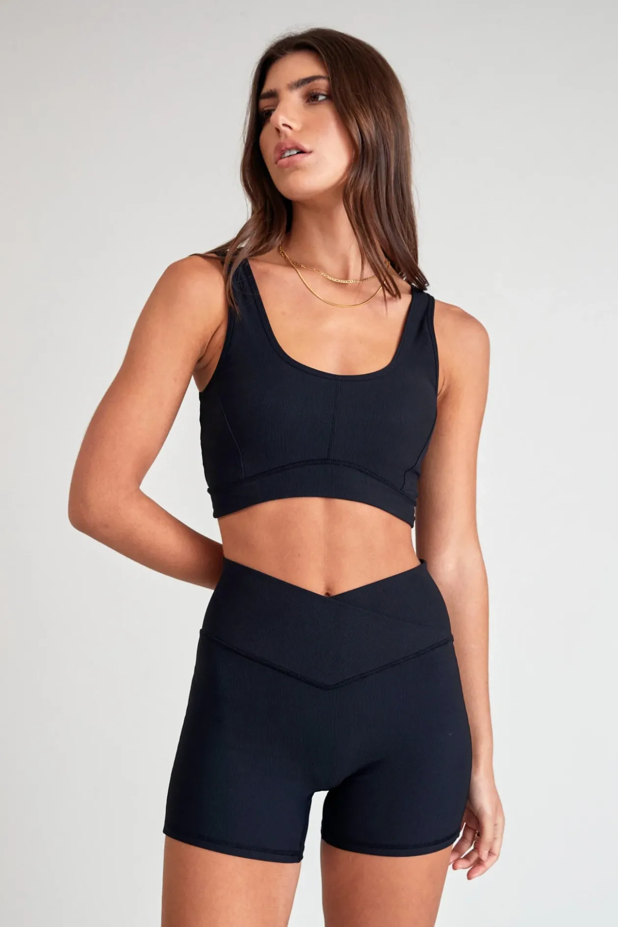 EcoRib V-Waist 5" Bike Short