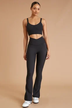 EcoRib V-Waist Split Flare