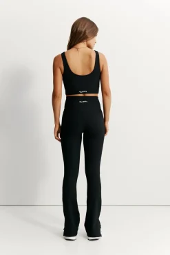 EcoRib V-Waist Split Flare