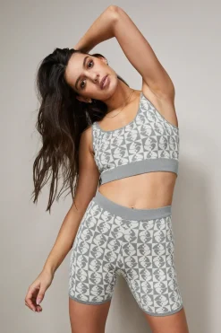 Jacquard Crop Top