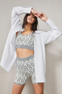 Jacquard Crop Top
