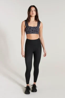 Oversized Cheetah Sports Bra